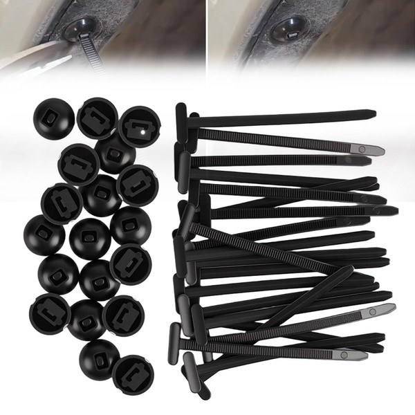 Nylon Universal Cable Tie Buckle Kit for Car - Automotive