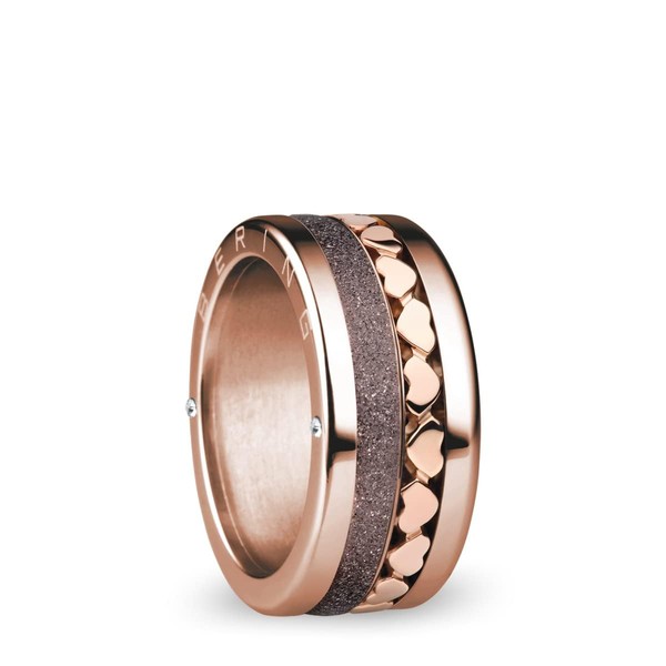 BERING Women's Ring in Rose Gold Shiny - Arctic Symphony