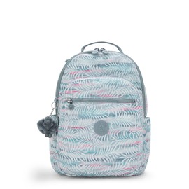 Kipling Women's Seoul Prt 15" Laptop Backpack, Durable, Roomy with Padded Shoulder Straps, Built-In Protective Sleeve