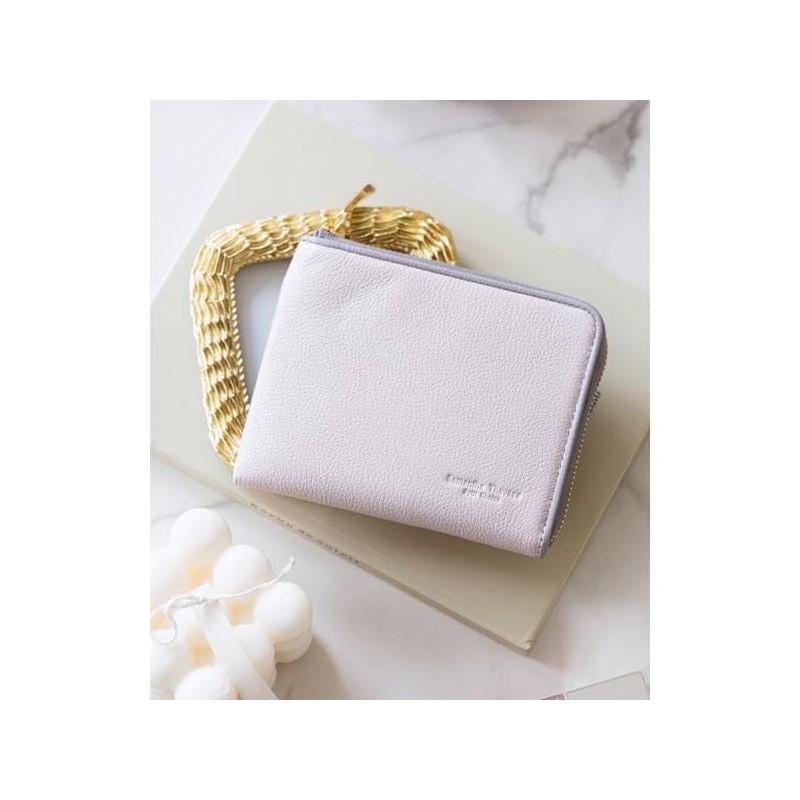 Samantha Thavasapuchi Choice Piping Bi-Color Folding Wallet, blue (light)