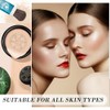Set Maquillaje Facial Base Crema Cojín Aire Mushroom Head Polvos