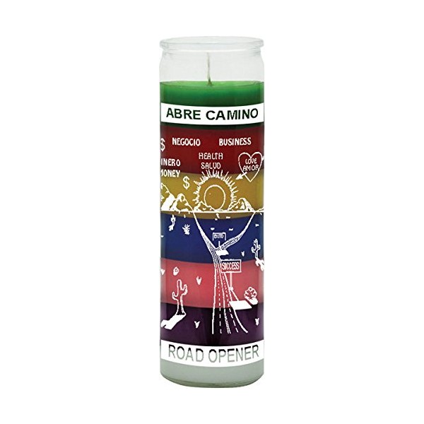 INDIO 7 Day 7 Color Candle-Road Opener