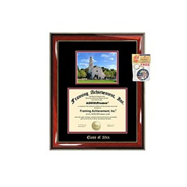 Diploma Frame Big Saint Mary's College of California Graduation Gift Case Embossed Picture Frames Engraving Degree Graduate Bachelor Masters MBA PHD Doctorate School