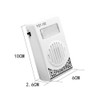 Laroal Extra Loud Telephone Ringer Amplifier with Strobe Light, 60-110dB