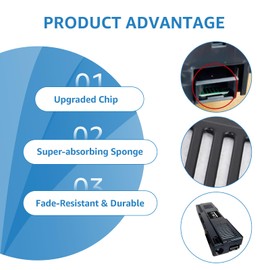 MC-32 Maintenance Cartridge Replacement for Canon MC-32 MC32 Maintenance Ink Box Collection Compatible for Canon imagePROGRAF TC-20 TC-20M TC-5200 TC-5200M Large Format Printers (1 Pack)