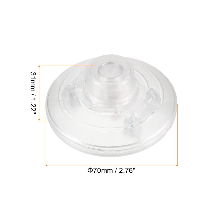 Rebower Pedal Push Button Switch Inline Latching ON/OFF Round Lighting