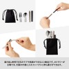Cutlery Set, Stainless Steel, 3-Piece Set, For Camping, Outdoors, Solo
