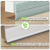 DINGLIAN 2 PCS Door Draft Stopper for Bottom with Brush,