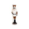 December Diamonds Gingerbread Village 16" Gingerbread Lace Nutcracker - Christmas