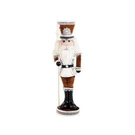 December Diamonds Gingerbread Village 16" Gingerbread Lace Nutcracker - Christmas Decor, Home Decor