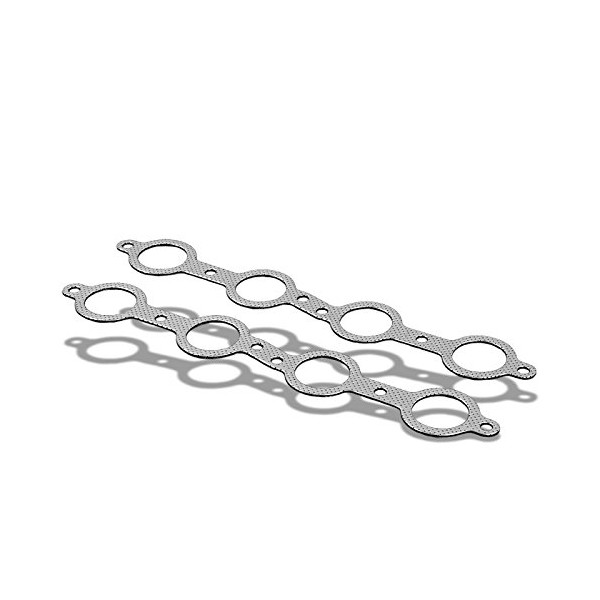 Compatible with Chevy/GMC Pickup/Truck 4.8L - 6.0L V8 Engine Aluminum Gasket Compatible with Header Exhaust Manifold