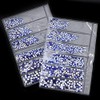 Jollin 3456pcs Flatback Rhinestones Glass Charms Diamantes Gems Stones for