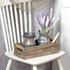 TIMRIS Rustic Wooden Toilet Paper Holder, Farmhouse Bathroom Decor, Toilet
