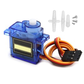 APKLVSR 4 Stück Micro Servo Metal Gear,RC Servo, Servo Motor für RC Hubschrauber,Auto Roboter Starrflügel,Roboter,kompatibel mit Arduino