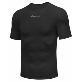 Przewalski Men’s Sleeveless Cycling Undershirt Quick Dry Bike Base Layer Vests Breathable Bicycle Jerseys Biking Tank Tops