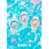Casio BGA290 (Sea Elements) Baby Watch, Limited Model: White/Purple