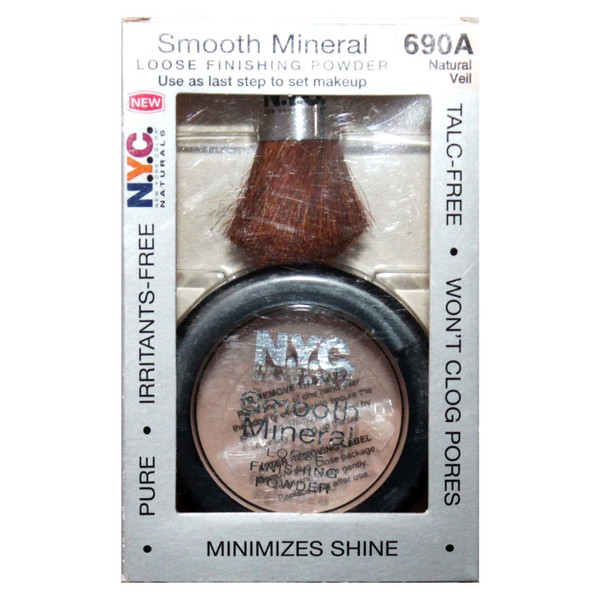 N.Y.C. Smooth Mineral Loose Finishing Powder Natural Veil 690A