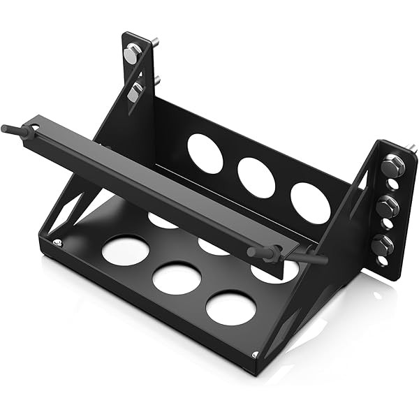 Metal Steel Battery Mounting Box Tray Bracket DIY,Easy Bolt-In Battery