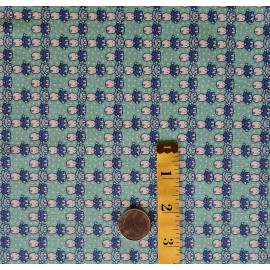 Marcus Fabrics 1930's Repro BTY X 44"W Fabric By Marcus Kewpie Dolls Aqua Quilting Sewing