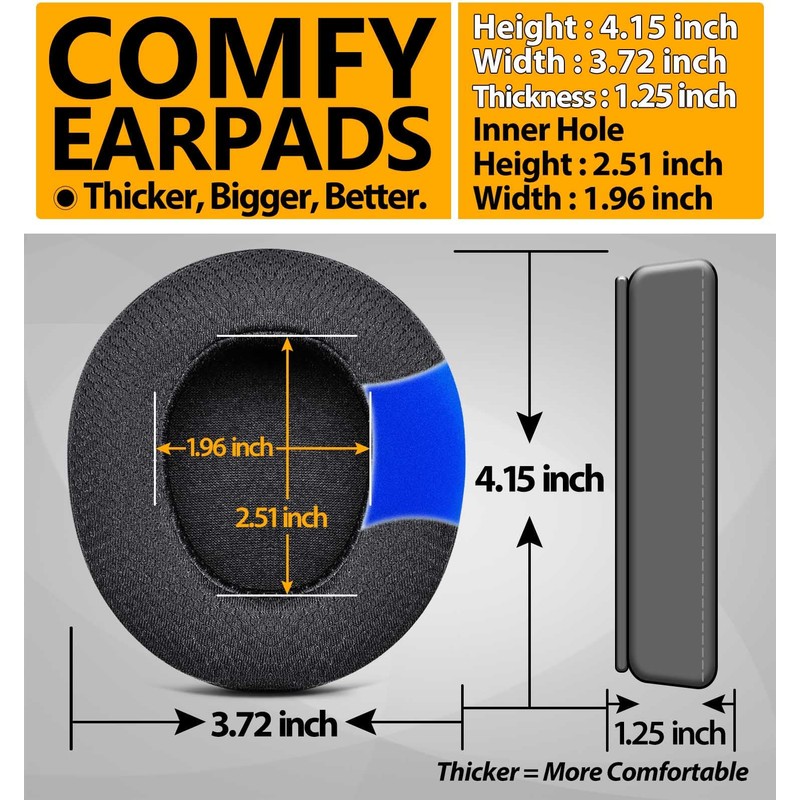 Nova Pro Wireless Replacement Earpads for Arctis Nova Pro Wireless