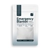 Altland 4 Pack of Emergency Blankets - Individually Packaged Silver