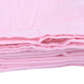 Junior Joy Ultra Soft Cot Flannelette Sheets, Pack of 2, 100% Cotton, for Baby and Toddler, Super Soft, OEKO-TEX Approved, 150cm x 100cm – Pink