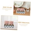 Healvian Eyeshadow Palette Organizer Lid Makeup Storage Box for Vanity
