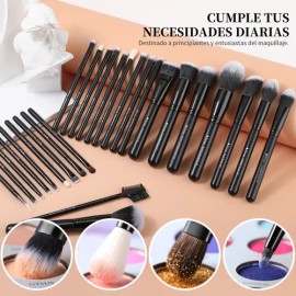Ducare 100 Original Brochas Para Maquillaje (27 En 1)                                                                                                 