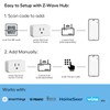 Z-Wave Dimmer Plug 800 Series Zwave Smart Plug，Dimmable Outlet Built-in