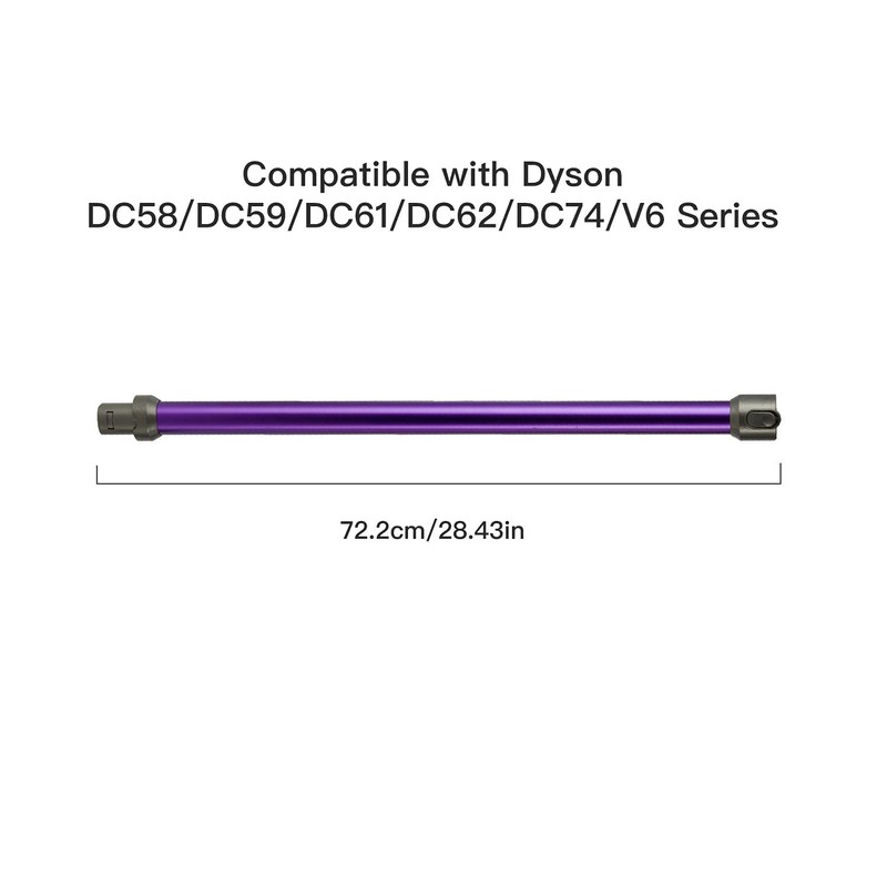 Defurry Replacement Accessories Quick Release Wand for Dyson V6 /DC58/DC59/DC61/DC62/DC74