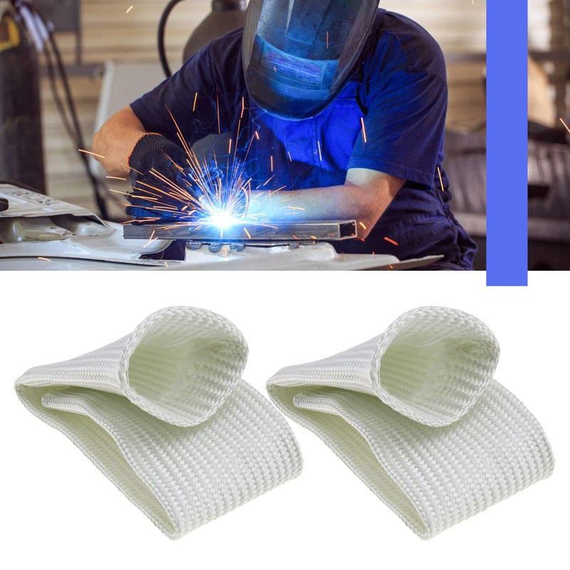 eMagTech L & XL Welding Glove Finger Heat Shield Glass