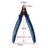 2 Pcs Wire Cable Cutter, Flush Cutters Side Cutters Durable