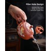 Color-Changing Yixing Clay Teapot，11Oz Chinese Dragon Phoenix Purple Clay Tea