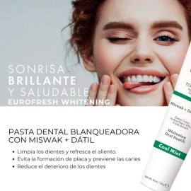 Pasta Dental Blanqueadora Natural Familiar Eurofresh Farmasi