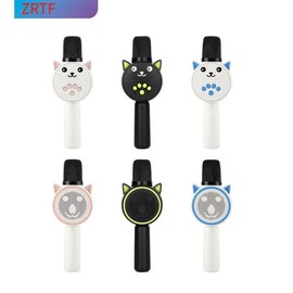 ZRTF Microphone. It can  clearly capturing the details of voices. With an exquisite design, it is convenient to hold,  It effectively reduces noise to ensure pure and natural sound quality #   Springtok - Color: Pink