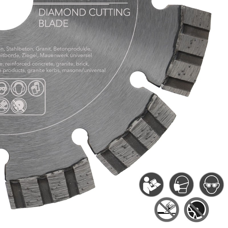 PRODIAMANT Premium Diamond Cutting Disc Concrete Laser Turbo Double Pack