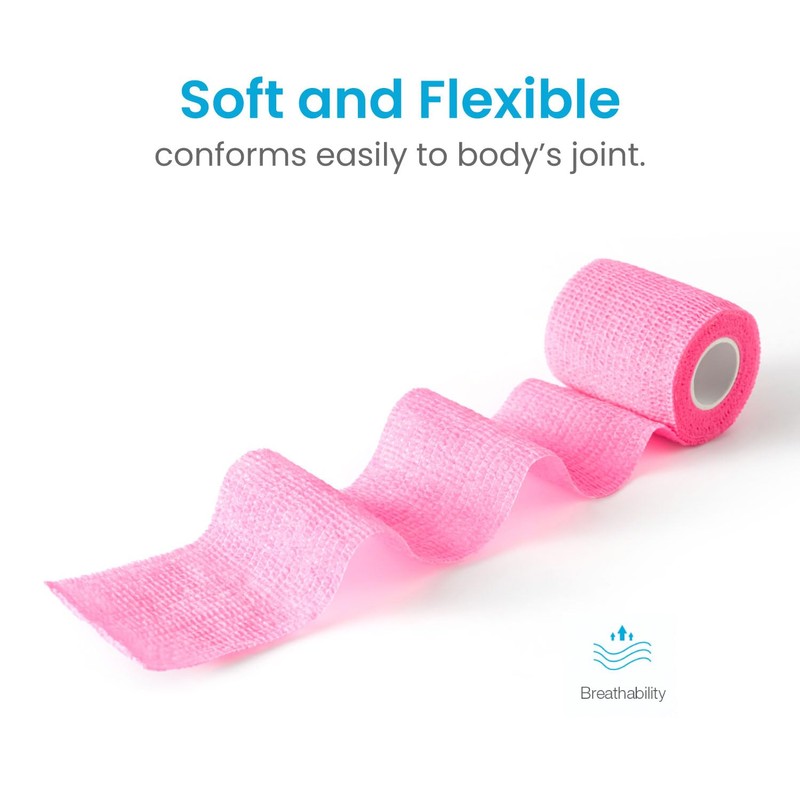WePet Pet Wrap, Self-Adhesive, Only Sticks to Itself, Non-Woven Tape