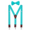 CEAJOO Big Boys' Suspenders and Bow Tie Set Adjustable Y