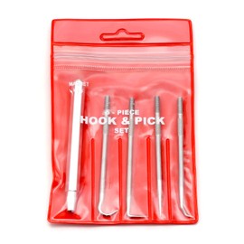 Daytona 43165 Bike Tool Set, Pick Tool, O-Ring, Magnetic Handle, Set of 4