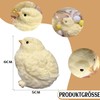 Norhogo Chick Squeeze Taba Squishy Toy, Small Chicken Fidget Toy,