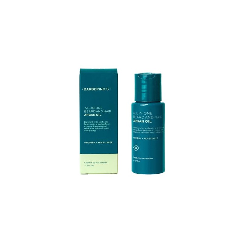 Barberino's Olio di Argan per Barba e Capelli - Idratante