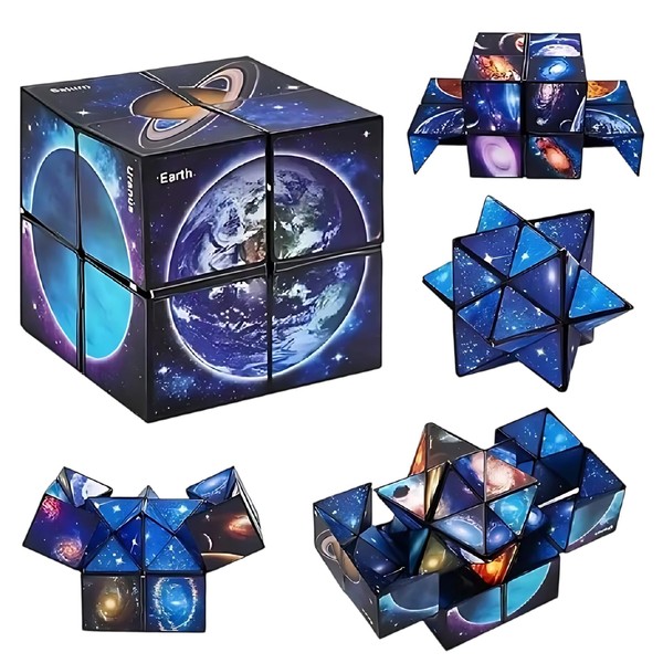 Infinity Cube, Fidget Toys for Kids, 6cm Space Cube, Gifts