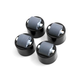 Design61 Set of 4 Furniture Castors with Soft Tread