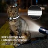Arojore Luminous Airtag Cat Collar, Reflective Air Tag Cat Collar