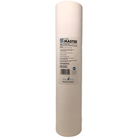 Home Master Whole House 4-Layer Sediment 25 Down to 1 Micron, Radial Flow Catalytic Carbon, 2 orings & Grease, 20gpm, Replacement Filter Set CsetBB2SmgRFCC 20x4.5