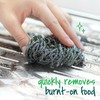 Scotch-Brite Stainless Steel Scrubbers, Scouring Pads for Cleaning Tough Baked-On