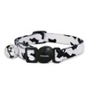 Ancol Camouflage Cat Collar with safety buckle blk&White
