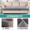 GAMUKAI 3PC Stretch T Cushion Sofa Slipcovers Individually Sofa Cushion