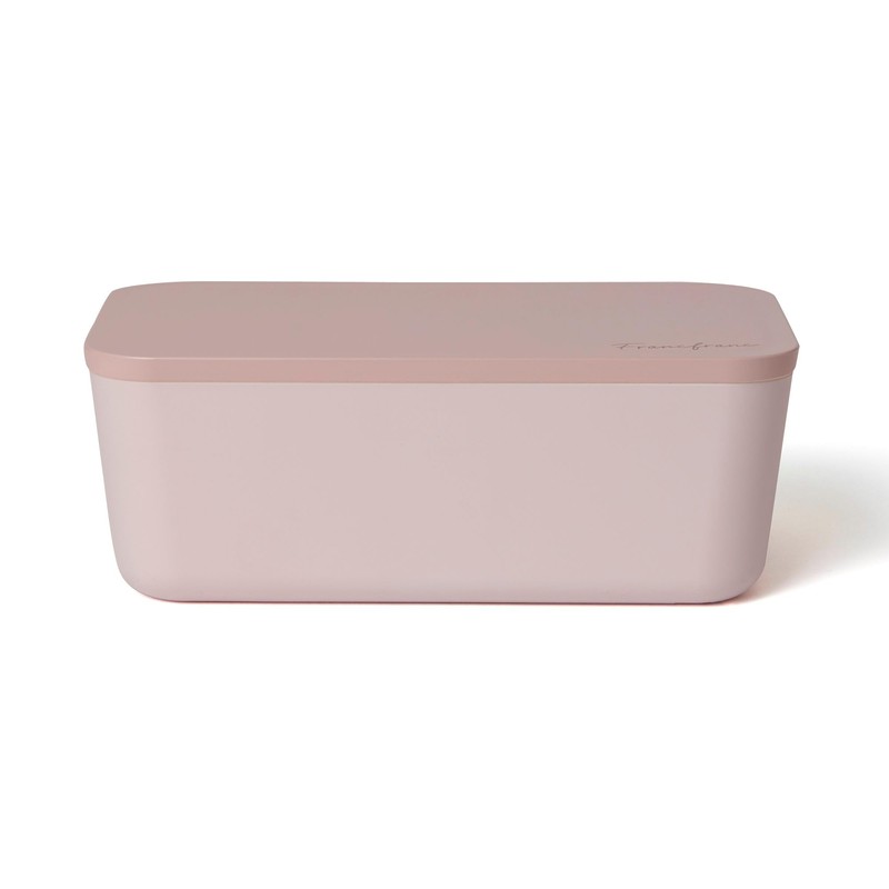 Francfranc Franc Logo Lunch Box, 1-Tier, Pink