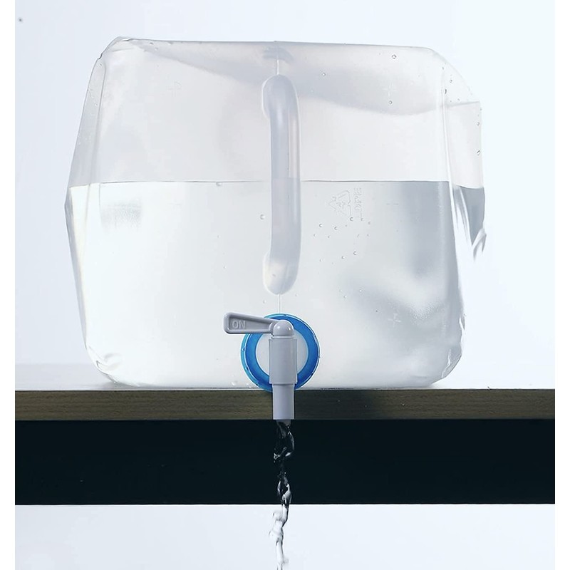 Happiest Water Tank, 6.5 gal (20 L) with Cock, Folding